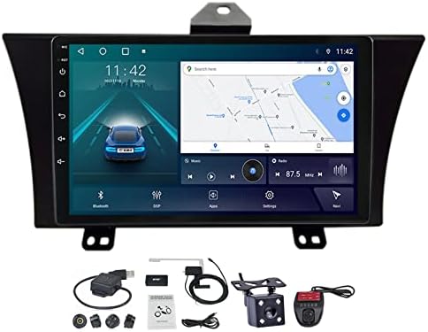 Android 11 Auto Radio Stereo za Honda Elysion 2012-2015 9 inčni ekran osetljiv na dodir ugrađen u Carplay Android Auto kontrole na upravljaču 4G WiFi Bluetooth sa glasovnom kontrolom rezervne kamere