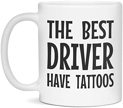 Najbolji vozač ima tetovaže, bijelo od 11 unca