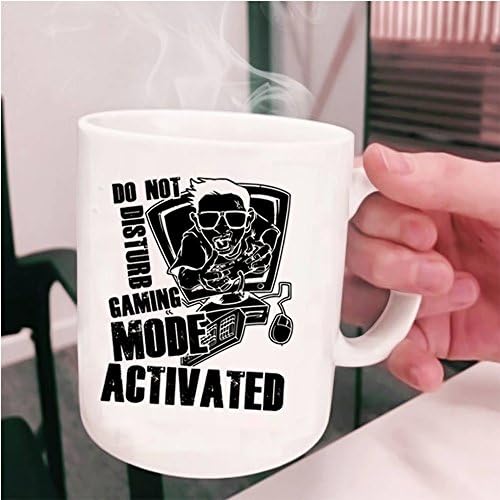 Smiješna šolja za kafu, ne ometajte modu za igranje aktivirane čaše