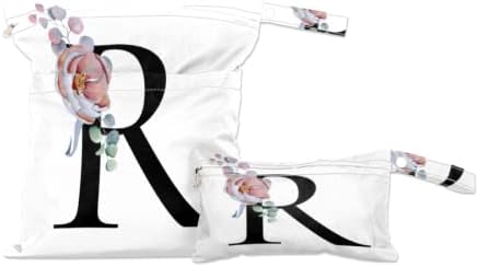 ABACET R mokre torbe za kupaće kostime mokre suhe vrećice za dijelove pumpe za grudi BUMNIK Vodootporna vlažna torba sa džepom sa patentnim zatvaračem mokrim kupaćim kosilicama cvijeća za putovanja, plaža