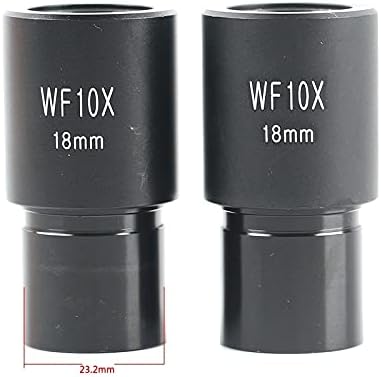 Komplet opreme za mikroskope za odrasle 2kom / komplet Wf5x WF10X WF16X WF20X WF25X WF30X dodatak Široki laboratorijski potrošni materijal prečnika 23,2 mm