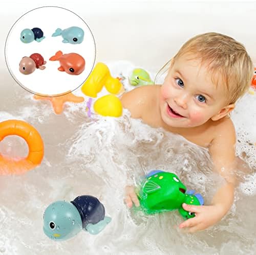 Kisangel Baby kada 5 komada igračke za kupanje, vjetar vjetar na igračke za kupaonicu plutajuća kupatilo kupatilo kupatilo kupatilo dječje igračke