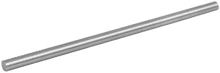 X-DREE 4mm Dia 100mm Dužina HSS okrugla osovina štap Bar Strug alati siva (4mm Dia 100mm Longitud HSS Barra de varilla de eje redondo Torno Herramientas Gris