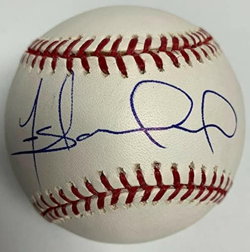 Freddy Sandoval potpisao je glavnu ligu bejzbol MLB PSA W40039 Anđeli - autogramirani bejzbol