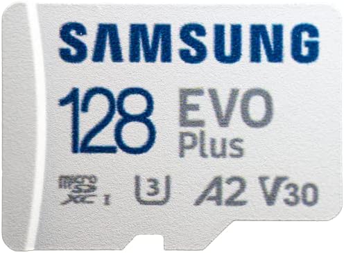 Samsung MicroSDXC 128GB EVO Plus memorijska kartica radi sa Lenovo Tab P12 Pro, Yoga Tab 11 razred 10 4KHD UHS-1 A2 V30 U3 paket sa svime osim Stromboli MicroSD & amp; čitač SD kartica