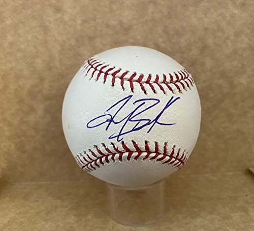 Travis Buck A's / Indijanci / Astros potpisali su autogramirani M.L. Baseball w / coa