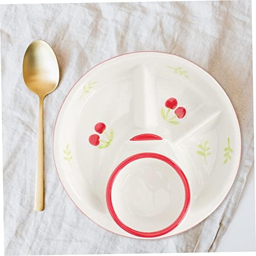Stobaza reduciranje obroka za obnavljanje ploča za desertne biljne posude za bebe Podijeljena ploča Podijeljena ploča za tjesteninu