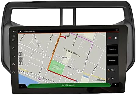 Android 10 Autoradio auto navigacija Stereo multimedijalni plejer GPS Radio 2.5 D ekran osetljiv na dodir forToyota Rush 2018-2019 četvorojezgarni 1GB Ram 16GB ROM