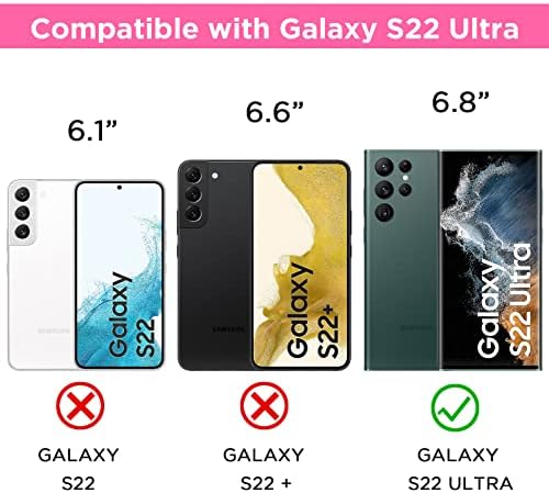 Galaxy S22 Ultra novčanik slučaj - Mavis dnevnik utiskivanje kožna magnetna Flip slučaj sa slotovima za kartice Stylus Luksuzni zaštitni Folio poklopac kompatibilan sa Samsung Galaxy S22 Ultra 5G