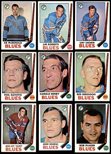 1969-70. TOPPS St. Louis Blues Team set St. Louis Blues VG + blues