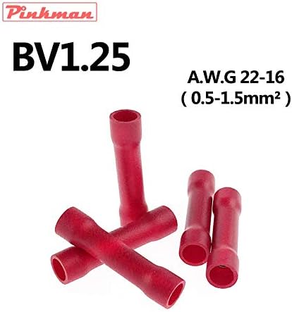 Onvas BV1 BV1. 25 konektor za punu izolacionu žicu konektor za žicu AWG 22-16 Stezaljka za spajanje električne žice bv 0.5-1.5mm2