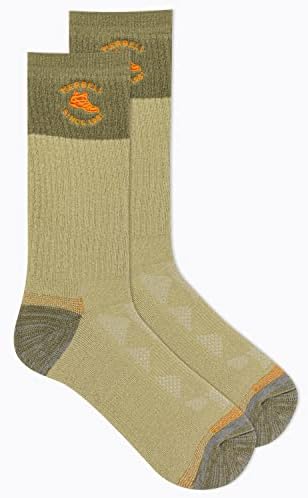 Merrell muške i ženske Moab planinarenje srednje težine jastuk Crew Socks-Unisex Coolmax upravljanje vlagom i podrška za luk