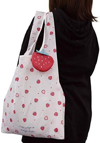 Slatka torba za namirnice za višekratnu upotrebu SUN-STAR sa slatkom torbicom za odlaganje višekratna torba za kupovinu sa Karabinerom, kompaktna i prenosiva