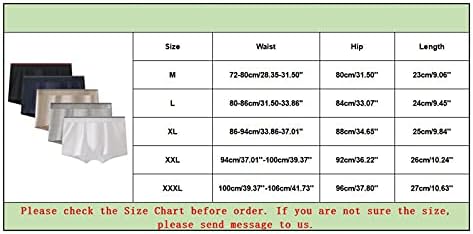 Muške bokserice donje pruge udobne bokserice veličine struka elastične muške velike muške gaćice za znojenje