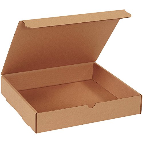 Top Pack Supply Literature Mailers, 11 3/4 x 10 3/4 x 2 1/4, Kraft