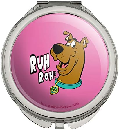 Grafika & više Scooby-Doo Ruh Roh kompaktna putna Torbica Torbica ogledalo za šminkanje