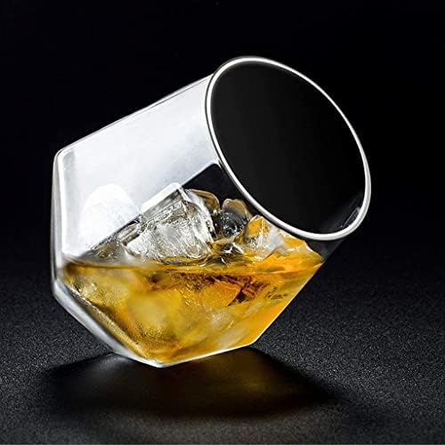 Vinski stakleni stakleni čašica 10.1oz Vinski set, kućni kreativni viski staklo, burbonska viskija, rum, vintage koktel, votka ili