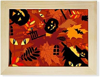 Diathinker crtani film duboki šumski Halloween Desktop Foto okvir Slika umjetnosti ukras slika 6x8 inča