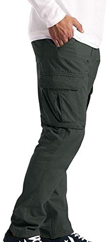 Jinfe 4 8 Gamaši u boji Ležerne muške pantalone Hlače Soling Soling Multi-džepni muške hlače Muškarci teretna pantalone sa džepovima