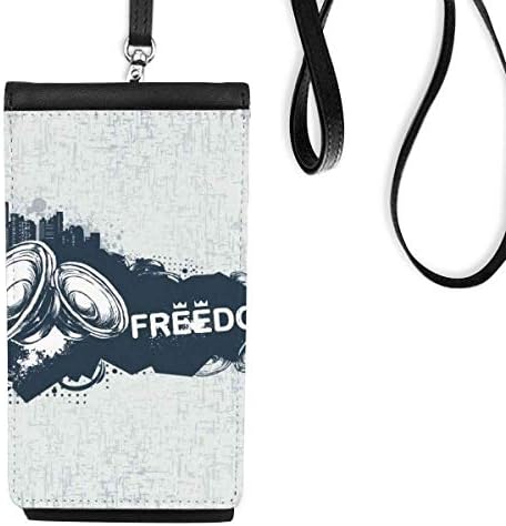 Graffiti Street Culture Hip-Hop zvučnik Telefon novčanik torbica Viseća torbica za crnu džep