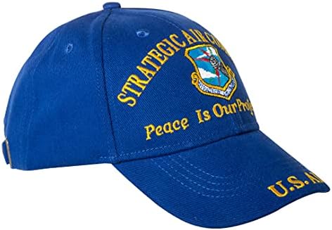 Američka zračna snaga USAF strateška zračna komanda vezena kapa kapa-Podesiva plava