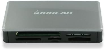 IOGEAR 56-u-1 USB 2.0 džepni čitač Flash memorijskih kartica/pisac, Gfr281, crna / crvena / plava / zelena