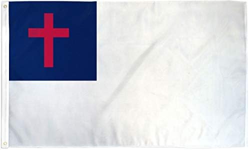Christian Flag Religiozna crkva Baner Isus Cross Bible PONNAnt 3x5 Vanjski novi