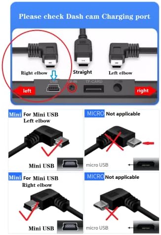 Dash Cam punjač GPS Navigator kabl za punjenje za Mini USB Port uređaj Dash Cam GPS MP3/MP4 Player Canon digitalna kamera PDA punjač