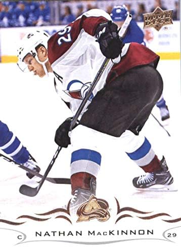 2018-19 Gornja paluba hokejanica # 50 Nathan Mackinnon Colorado Avalanche Službena NHL UD trgovačka kartica