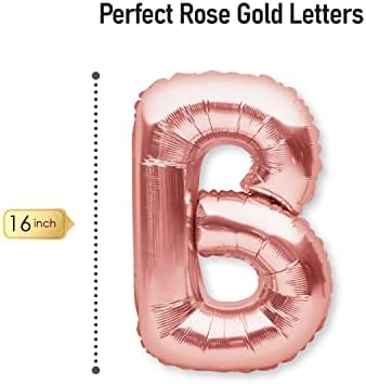 PartyForever Rose Gold Letters BABY GIRL Balloon Banner otkrivanje spola i ukrasi za zabavu za tuširanje beba