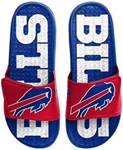 Foco NFL Boys Youth 8-16 Colorblock Team Logo Sport Podesivi gel slajd flip flop sandale papuče
