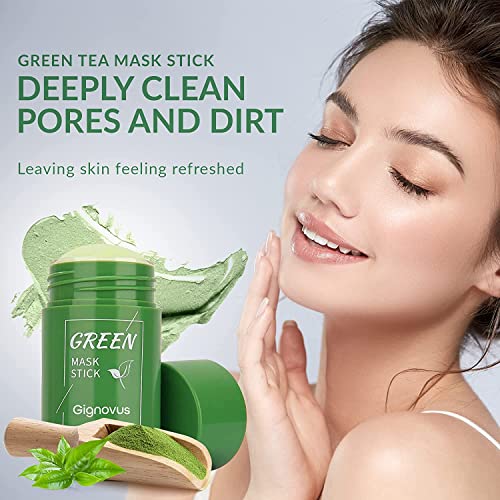 Zeleni čaj maska štap, zeleni čaj Deep Cleanse maska štap, zelena maska štap za mitesere & hidratantna lica, Deep Cleanse zeleni čaj maska Stick pore čišćenje, kože posvjetljivanje, uklanja mitesera zelena maska štap za sve tipove kože