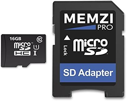 MEMZI PRO 16GB Klasa 10 90MB / s Micro SDHC memorijska kartica sa SD adapterom za Garmin Nuvi 1300 Sat Nav