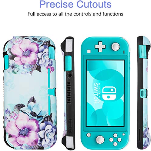 Casetego za CHATERNDO Switch Lite 2019, savršen Grip TPU poklopac sa modnim dizajnom, natkriveni igru ​​protiv ogrebotina za nošenje putne futrole za Nintendo prekidač Lite.