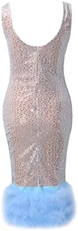 Tan haljina za žene ženske šljokice perle suspender grudnjake seksi haljina večernja haljina casual fit haljina