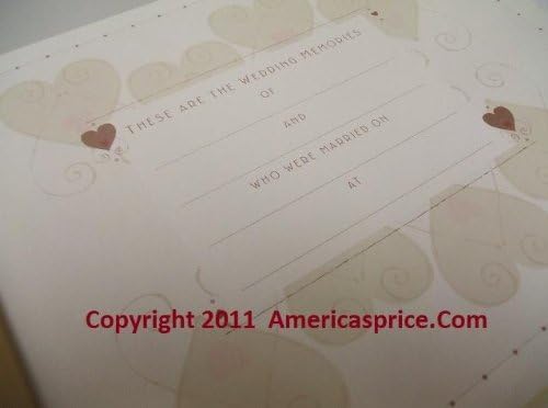 Raebella Vjenčanja i događanja New York Tradicionalna fotografija Album Gold & Slonovača Dizajn srca sa zlatnim šarmom srca