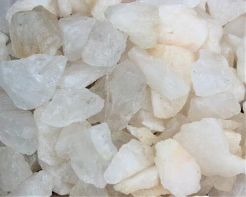 1 lb glodarnice prirodni grubi čistim kvarcnim kristalima