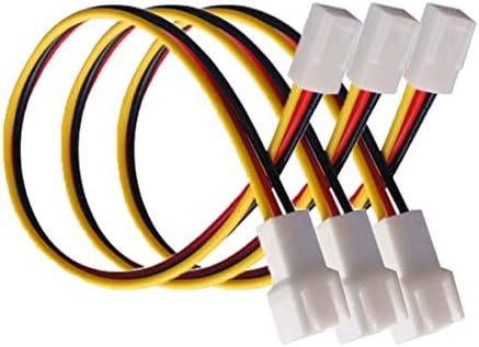 Mobestech produžni kabel 9 kom. PC adapter PIN žičani kabel za priključak kabela za napajanje -pin CPU razdjelnik FANS Profesionalni
