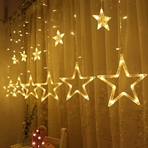 Twinkle Star Bed Canopy 138 LED svjetla sa 12 zvjezdica