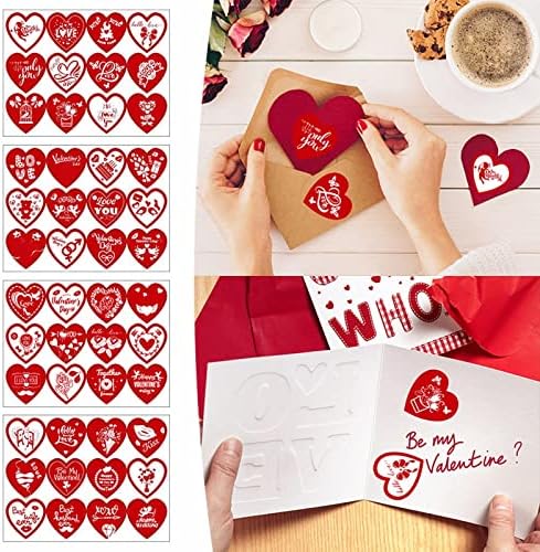 Valentine Baby rekviziti Personalizirani dizajnerski naljepnici Naljepnice za papir Poklon DIY Volite sretan naljepnice za naljepnice