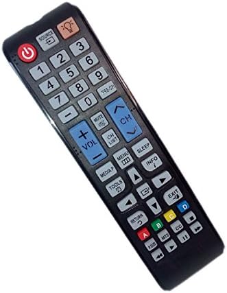Zamijenjeni daljinski upravljač Kompatibilan je za Samsung PN51E450 LT24D310NH PN51F4500AFZZA UN26EH4000FXZA UN40HOPH6000 UN50EH6000 LED HDTV PLASMA TV