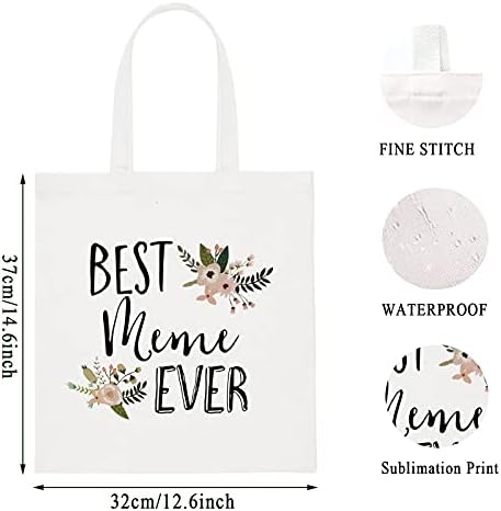 Wcgxko best meme ikad baka poklon meme poklon patentni zatvarač šminkerne torbe za šminkanje putni vodootporni toaletni torba pribor