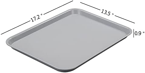 Pekky plastični ladici za brzu hranu, siva ladica za posluživanje, 17.2 x13.5 x0.9 , 4 paketa