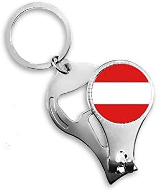 Austrija Nacionalna zastava Europa Zemlja Nail NIPPER prsten za ključeve za ključeve