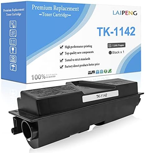 Laipeng kompatibilni Toner kertridž TK1142 TK-1142 TK 1142 za Kyocera MITA FS-1035mfp FS-1135mfp Kyocera ECOSYS M2035DN M2535DN laserske štampače velikog kapaciteta 7200 stranica (crno x 1)