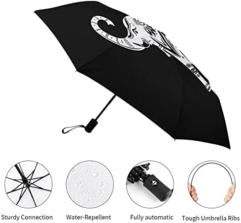 Uređen Elephant Travel Umbrella Durable Windproof Folding Umbrella for Rain prijenosni kišobran Auto Open and Close
