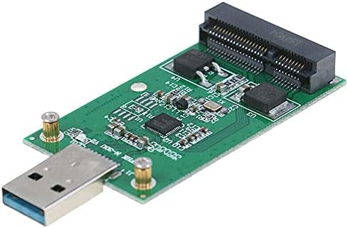 1usb 3.0 na Mini PCIE mSATA SSD Vanjski na USB 3.0 SSD konvertor Adapter predajnik Plug & amp; Play for Windows 2000 / xp/Vista/7/8/mac