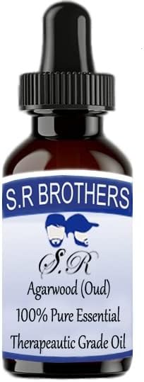S.R braća Agarwood čista i prirodna teraseaktična esencijalna ulja sa Dropper15ml