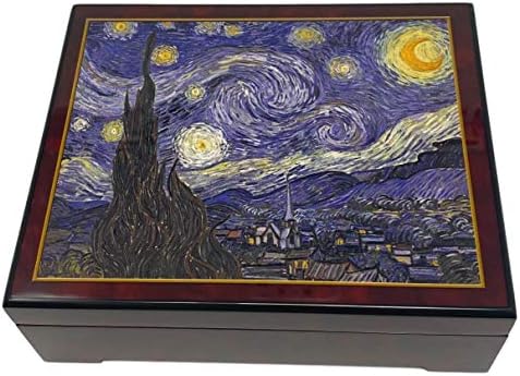 The San Francisco Music Box Company Van Gogh Starry Night Music Box
