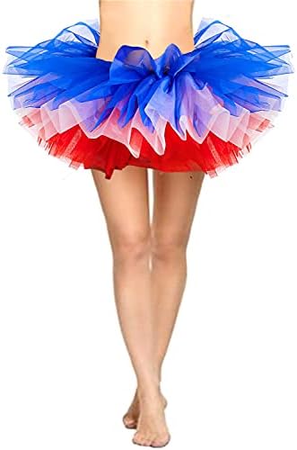 Ženski mini puhnijski mjehurić za žene Cahcyelilk 6 slojevito baleta Halloween Tutu kostim